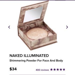 Naked Illuminated Powder in Luminous